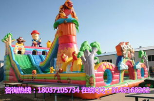 森林奇趣探險，歡樂無限釋放——大型兒童氣模玩具 兒童樂園的新寵兒