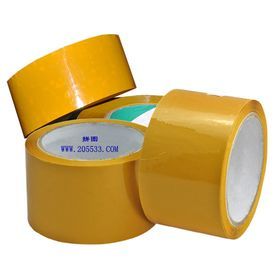 100M米黃封箱膠帶